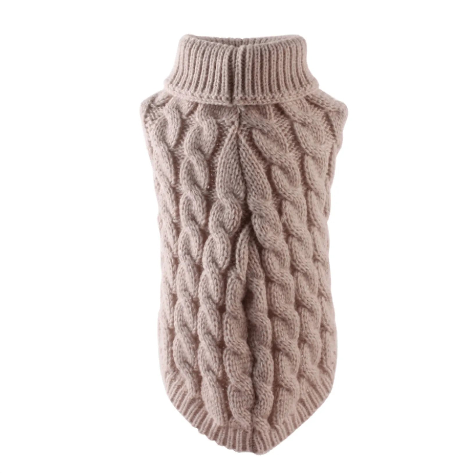 WolkWoezel Trui | Gebreide Hondenpullover van Warm Wol met Comfortabele Pasvorm
