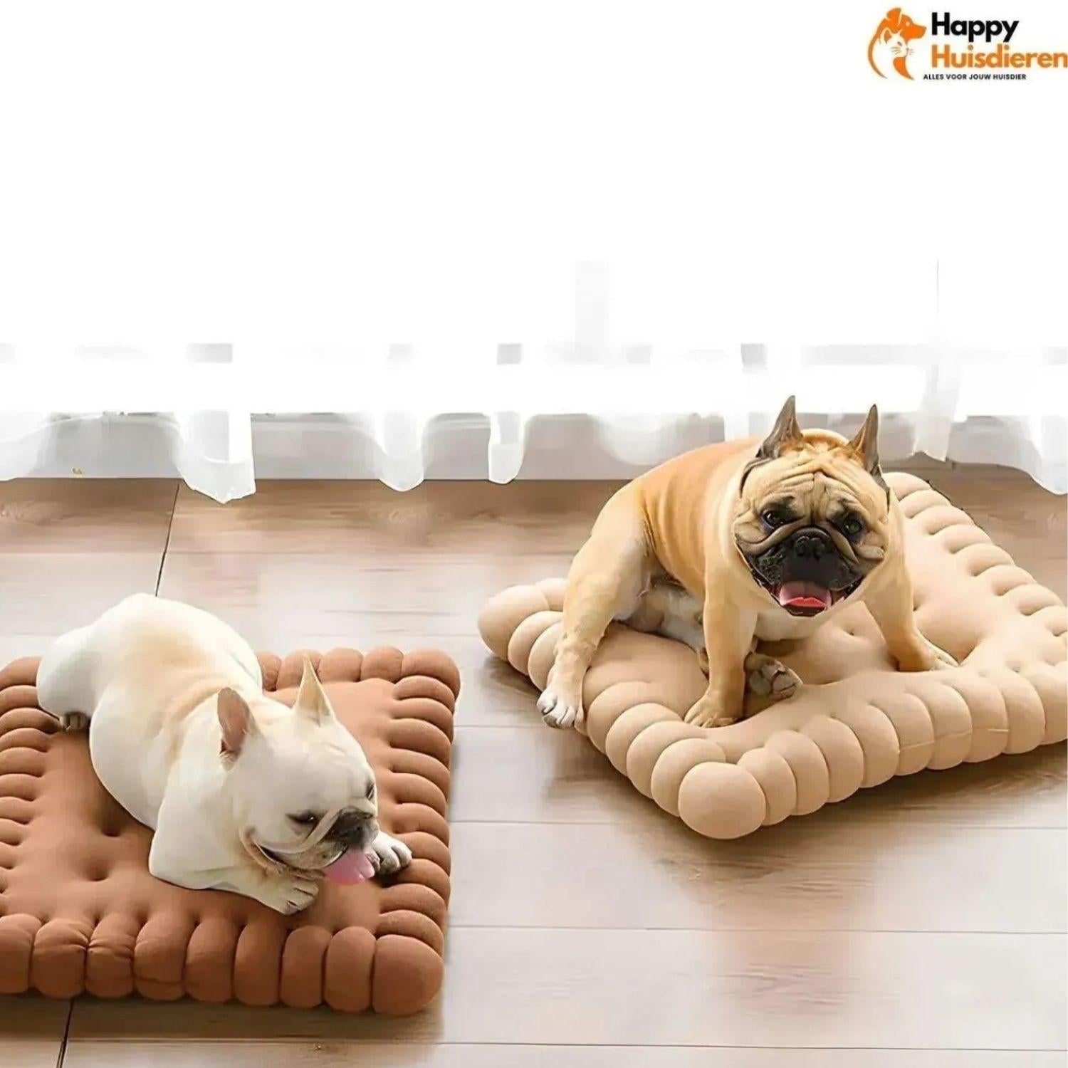 WoofHaven Bed | Pluche Slaapplek voor Kleine Rassen