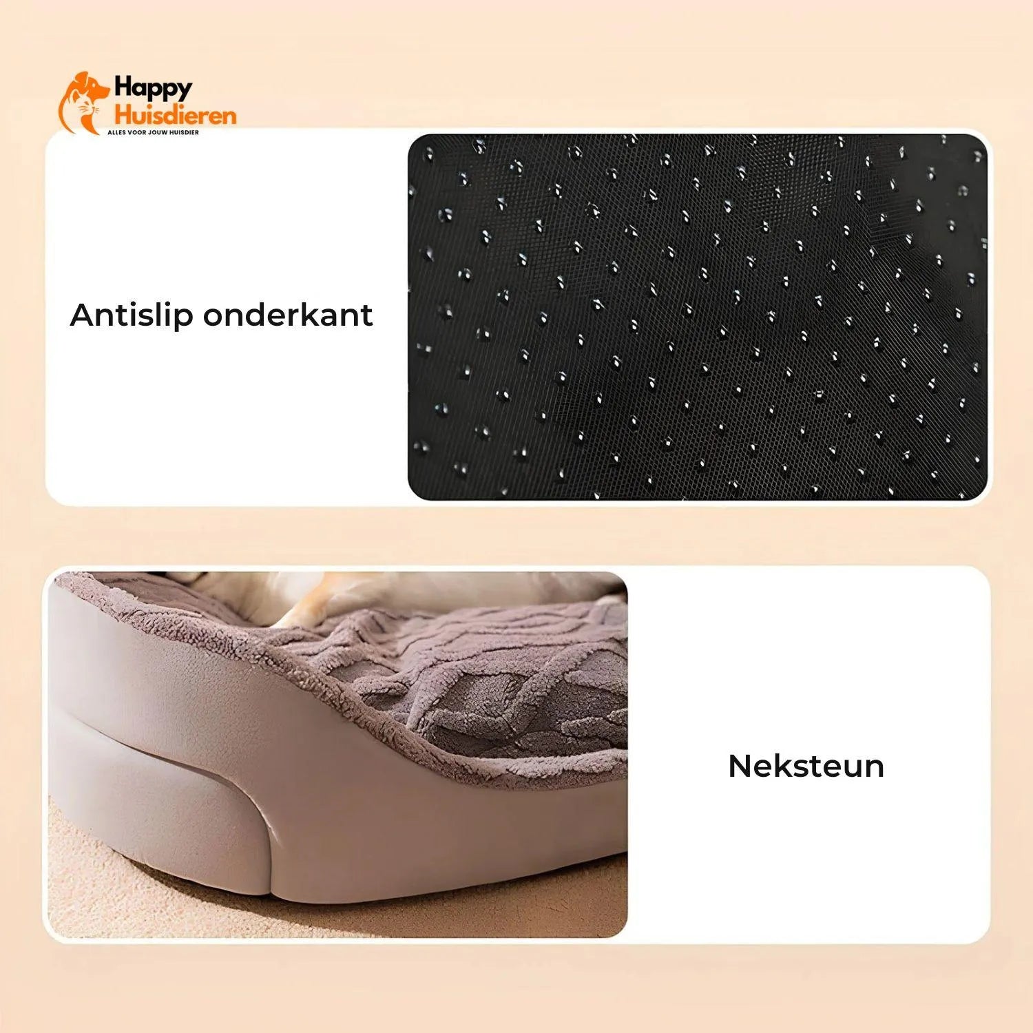 WoofNest Hondenmand | Zacht ligbed voor warmte en comfort
