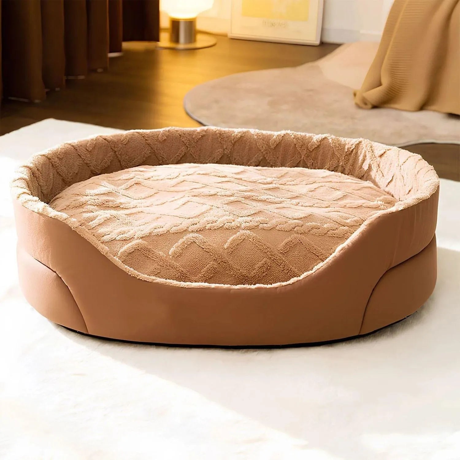 WoofNest Hondenmand | Zacht ligbed voor warmte en comfort