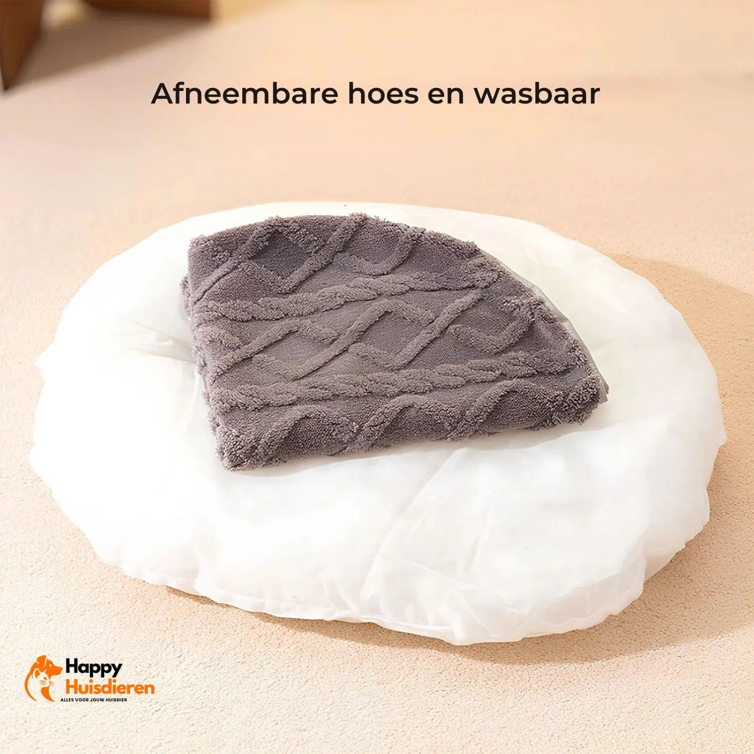 WoofNest Hondenmand | Zacht ligbed voor warmte en comfort