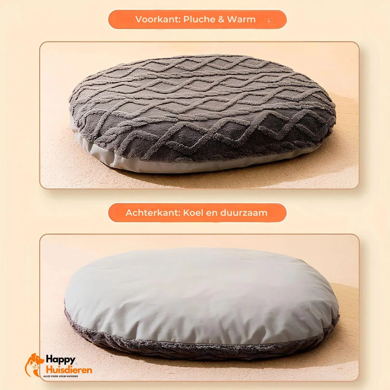 WoofNest Hondenmand | Zacht ligbed voor warmte en comfort