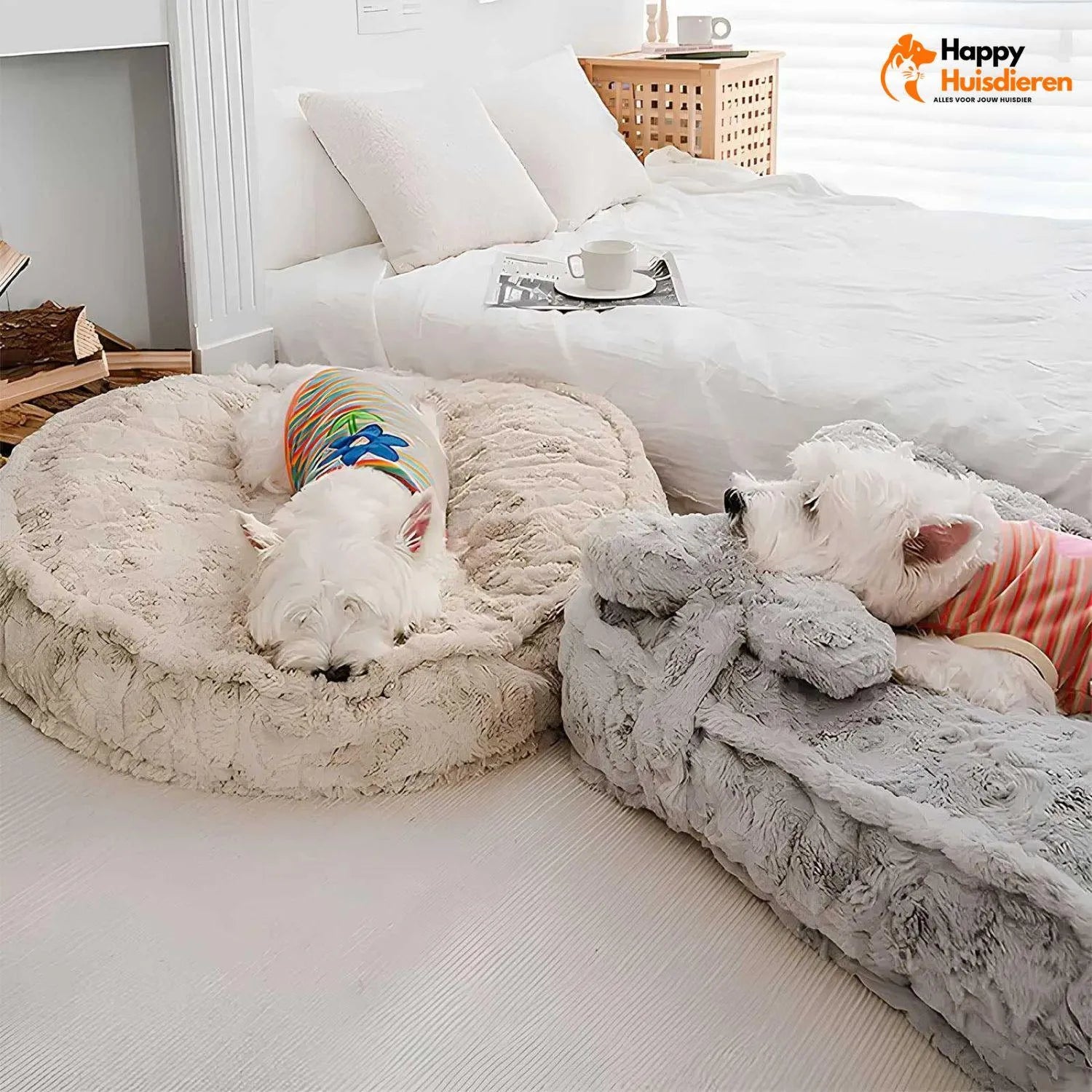 WoofRest Bed | Kalmerend Slaapplekje voor Katten en Honden