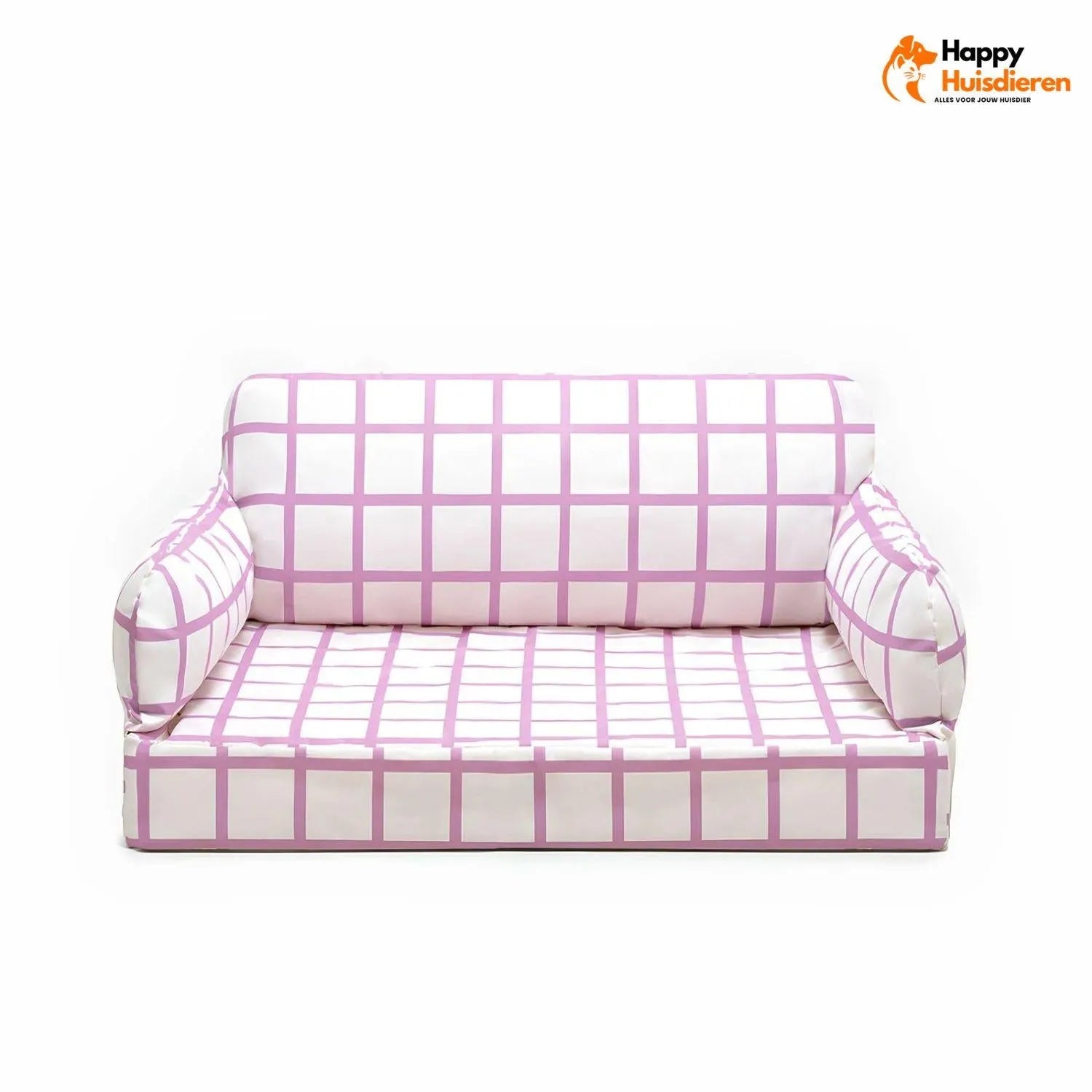 ZomerBries Sofa | Verkoelende Waterbestendige Honden- en Kattenbank met Gestreept Ontwerp