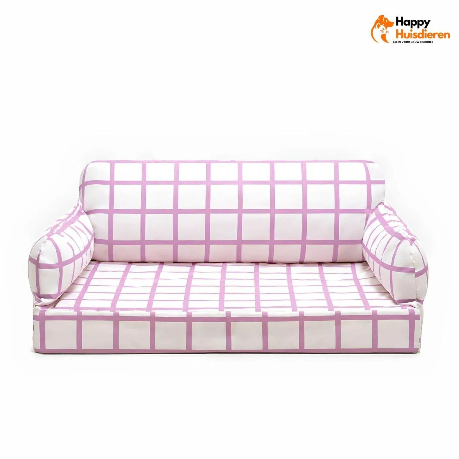 ZomerBries Sofa | Verkoelende Waterbestendige Honden- en Kattenbank met Gestreept Ontwerp