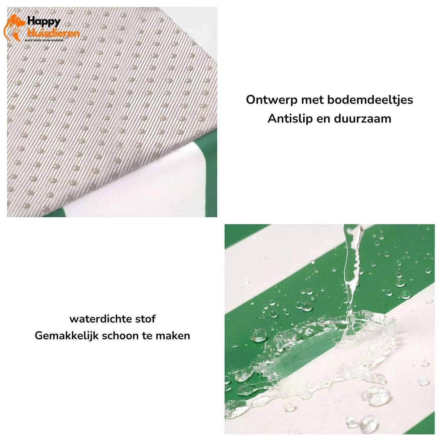ZomerBries Sofa | Verkoelende Waterbestendige Honden- en Kattenbank met Gestreept Ontwerp