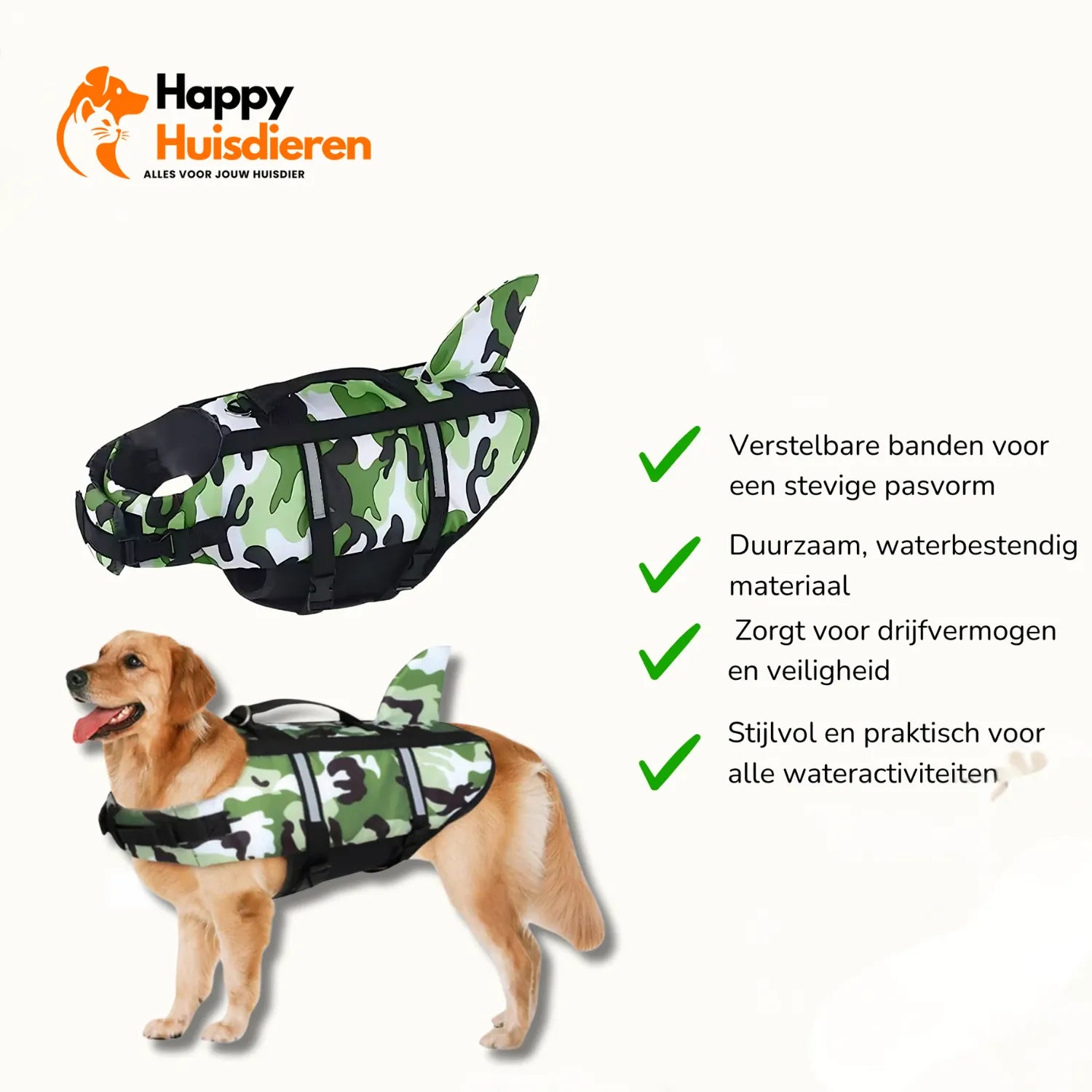 ZwemVeilig Pro Hound | Betrouwbaar Zwemvest voor Hondenzwemveiligheid