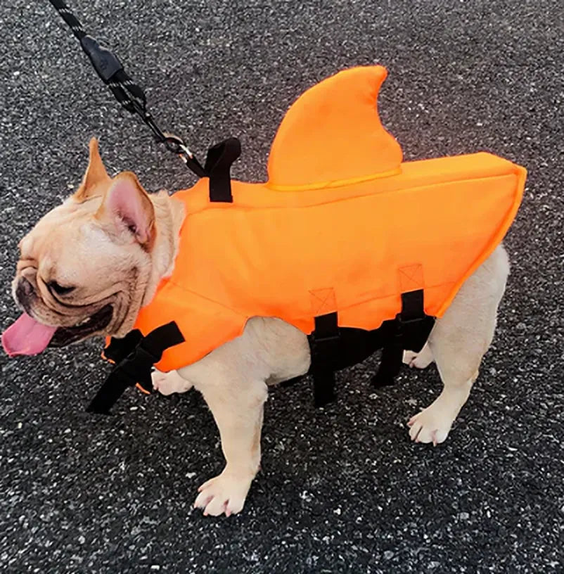 Zwemvest voor Honden – Lichtgewicht Reddingsvest met Handgreep, Verstelbaar & Reflecterend (veilig zwemmen/varen)