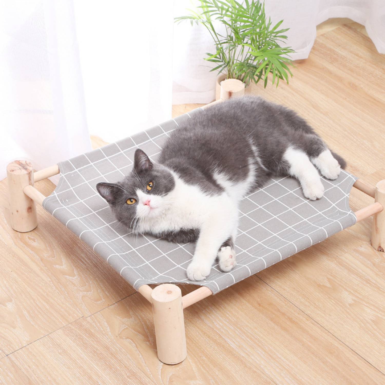 Stijlvolle waterdichte kattenhangmat voor comfortabel rusten