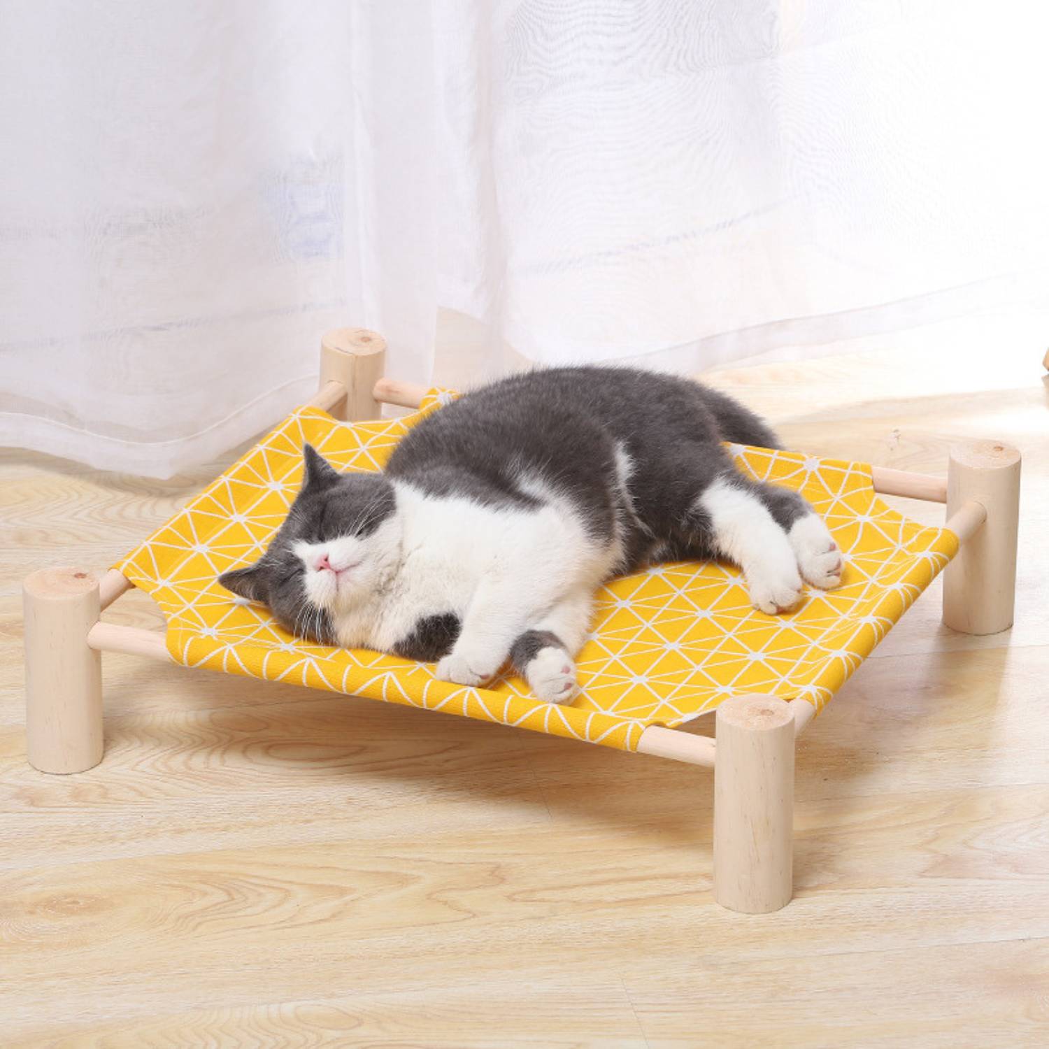 Stijlvolle waterdichte kattenhangmat voor comfortabel rusten