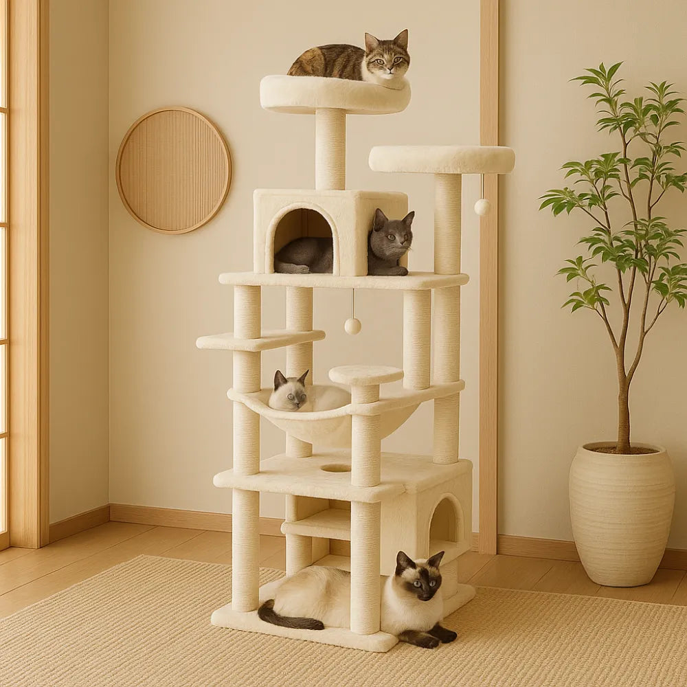 Kattenparadijs | Moderne Krabtoren Voor Uw Kat