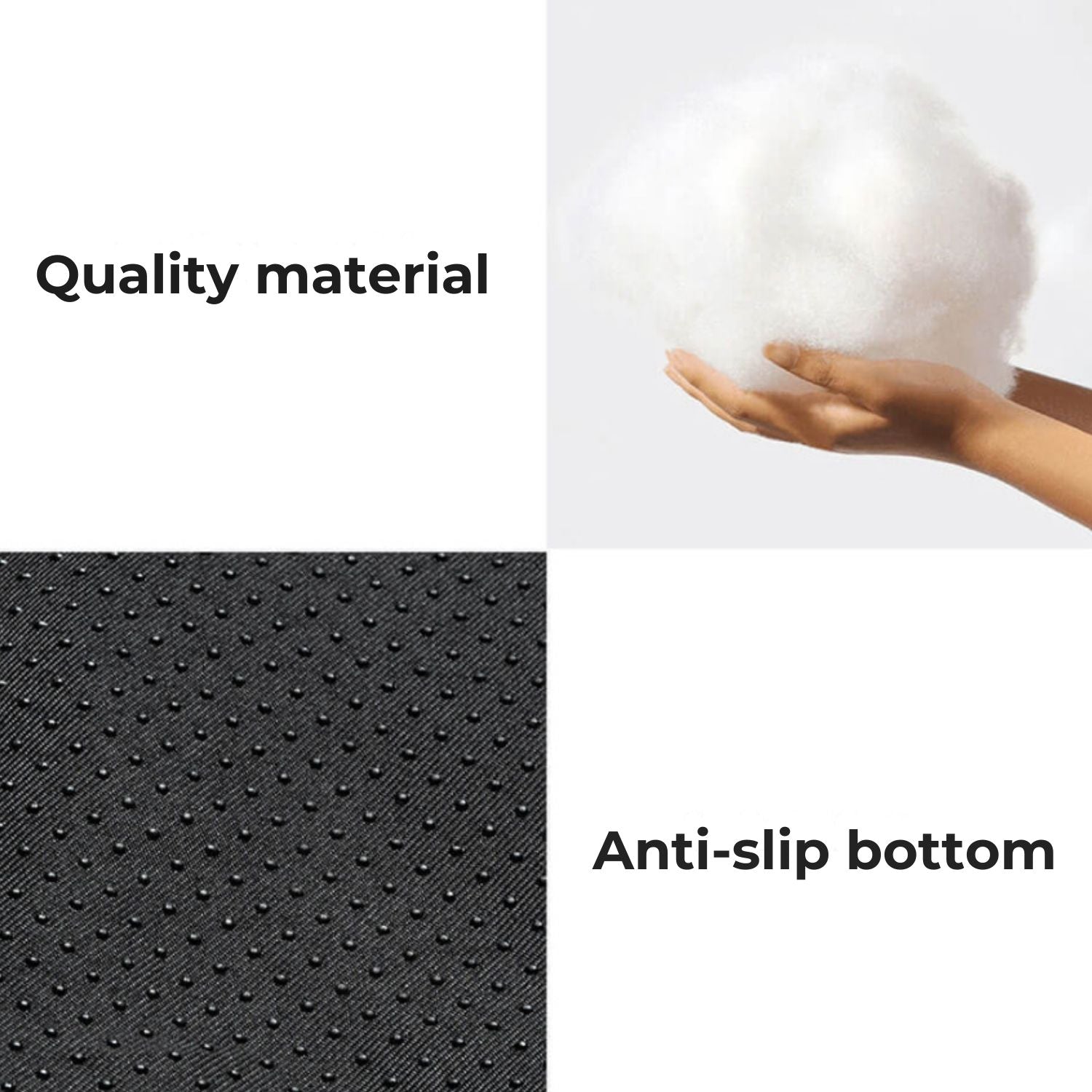 Comfortabel pluche bankbed voor honden en katten in huis