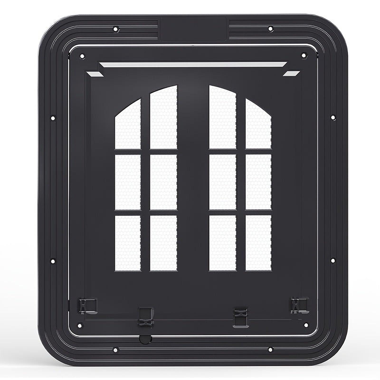 PawDoor Clear View | Transparant Hondenluik met Afsluitbaar Paneel