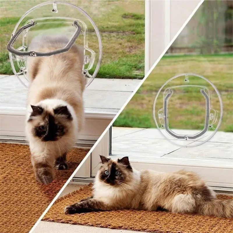 Kattenpoort voor vrije toegang en veiligheid van uw kat