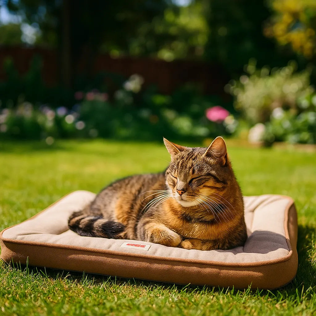 Comfortabel kattenbed geschikt voor alle seizoenen
