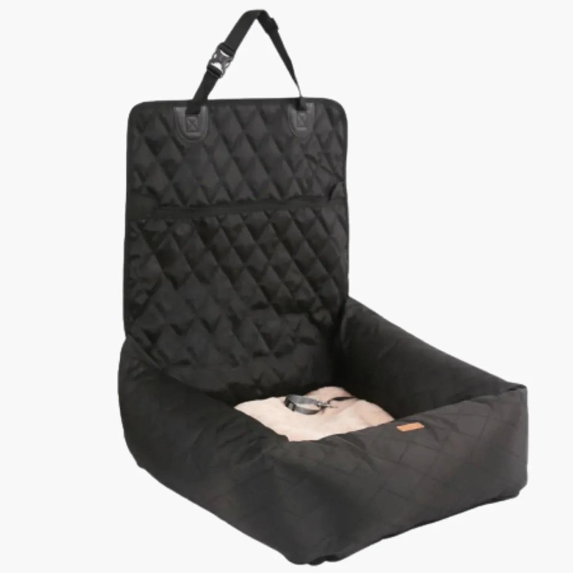 RoadTrip Rover Nest | Veilig Auto Hondenzitje & Comfortabel Bed