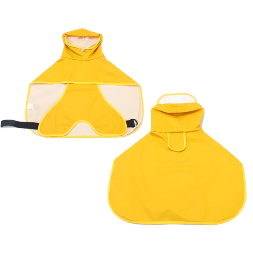Waterdichte hondenregenjas voor regenachtige dagen, geschikt voor puppy's, Corgi's en Shiba Inu's