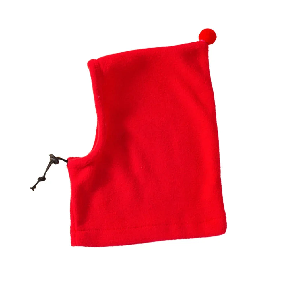 Warme hondenpet met trekkoord, winddicht en comfortabel voor de winter