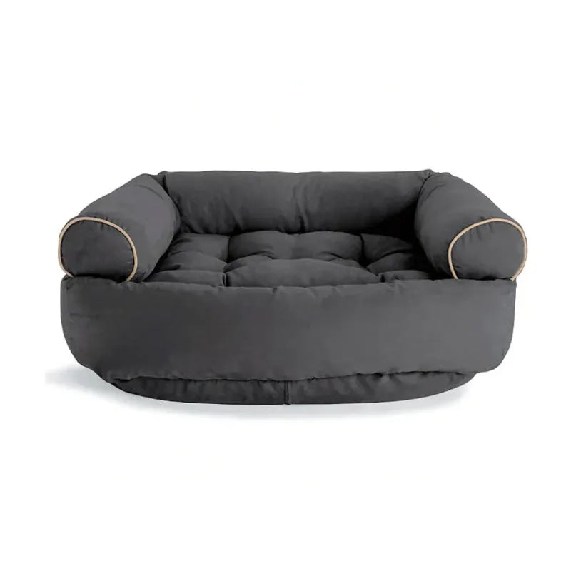 Zachte Vacht Rustbank | Orthopedische Hondensofa met Comfortabel Schuim