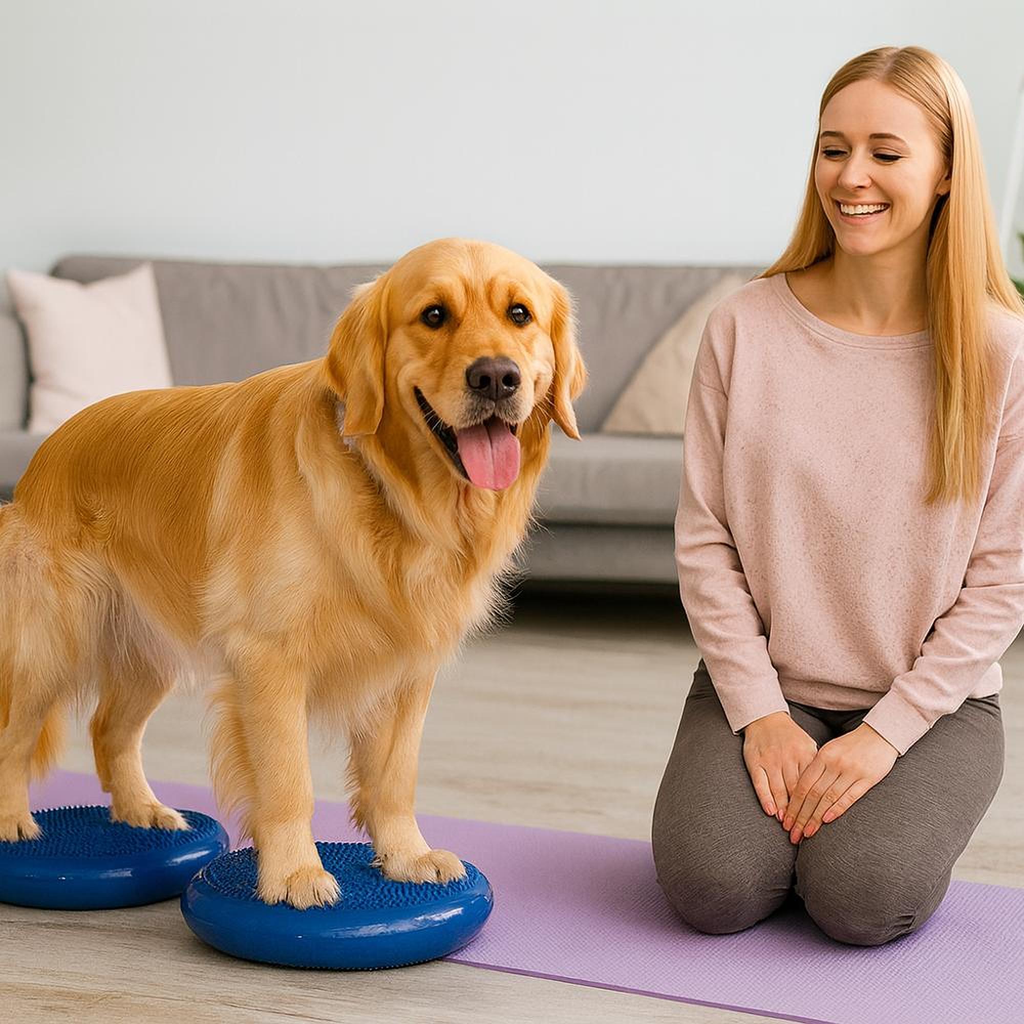 ZenPaws Kussen | Antislip Balanskussen voor Hondenyoga